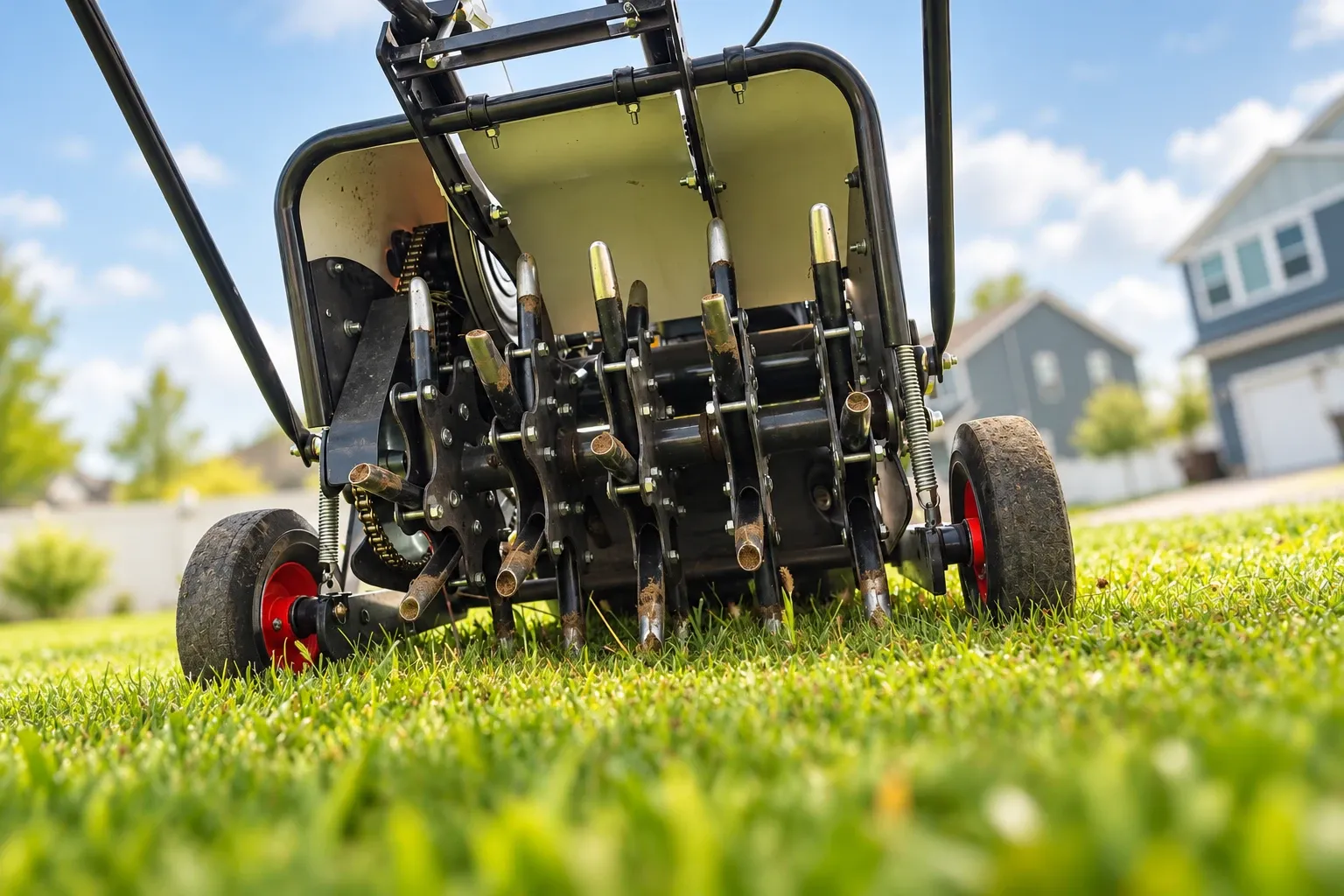 Lawn Aeration in Utah