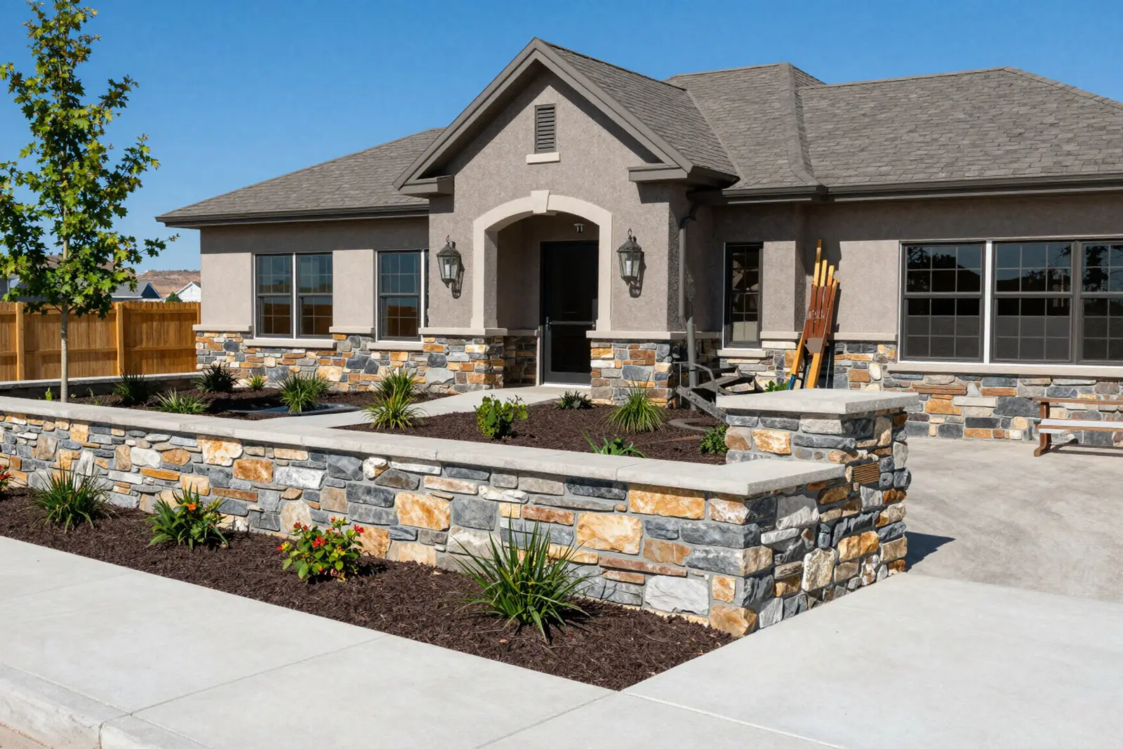 Front Yard Makeovers: landscape installation in Utah