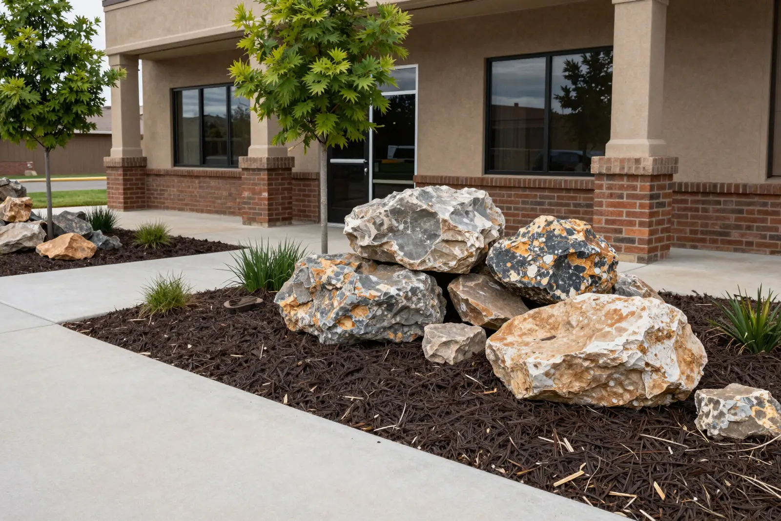 Rock & Boulder Beds: landscape construction in Utah