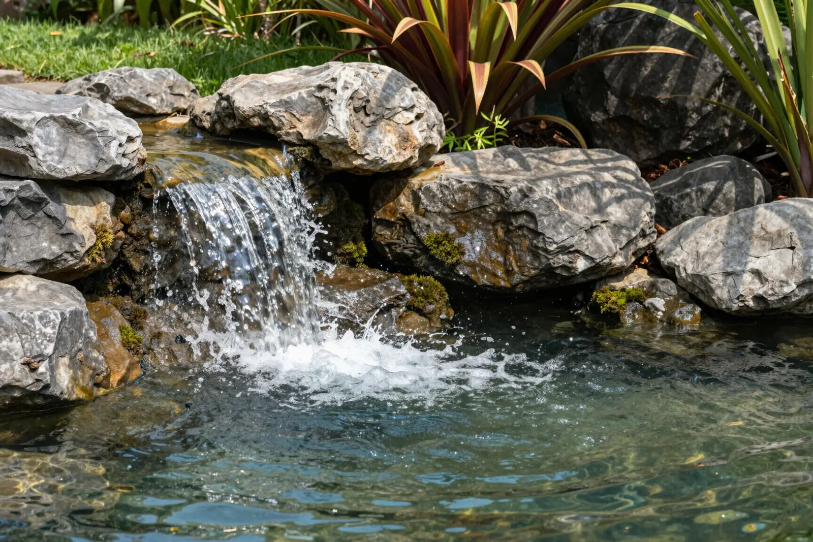 Water Features: landscape construction in Utah